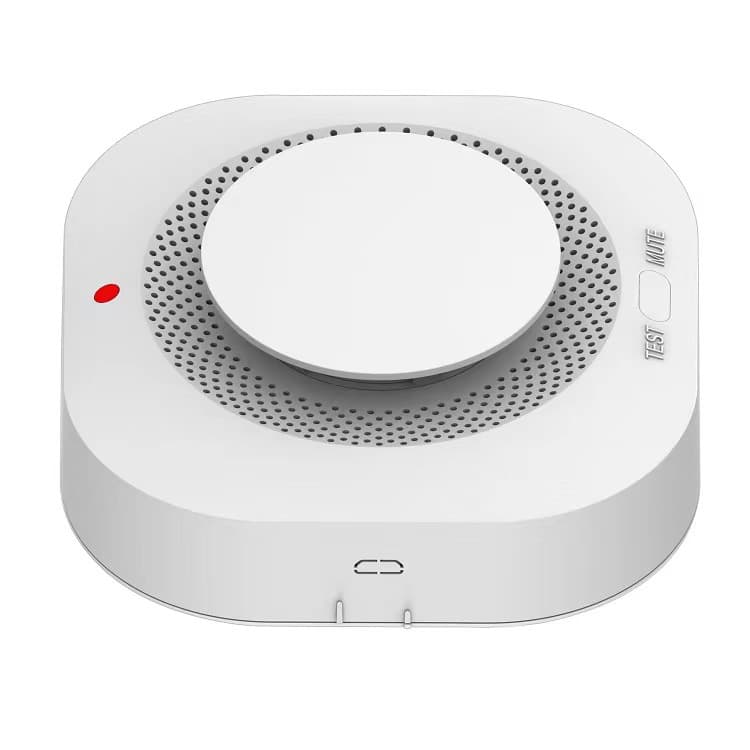 Wireless Smoke Detector, Fire Smoke Alarm with 433MHz Frequency and Accessories