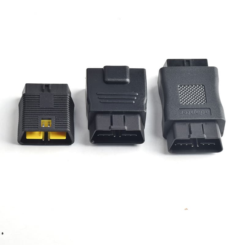 Car Diagnostic Tool Connector OBD2 Extension Cable 16P Full Power Adapter 12V 24V