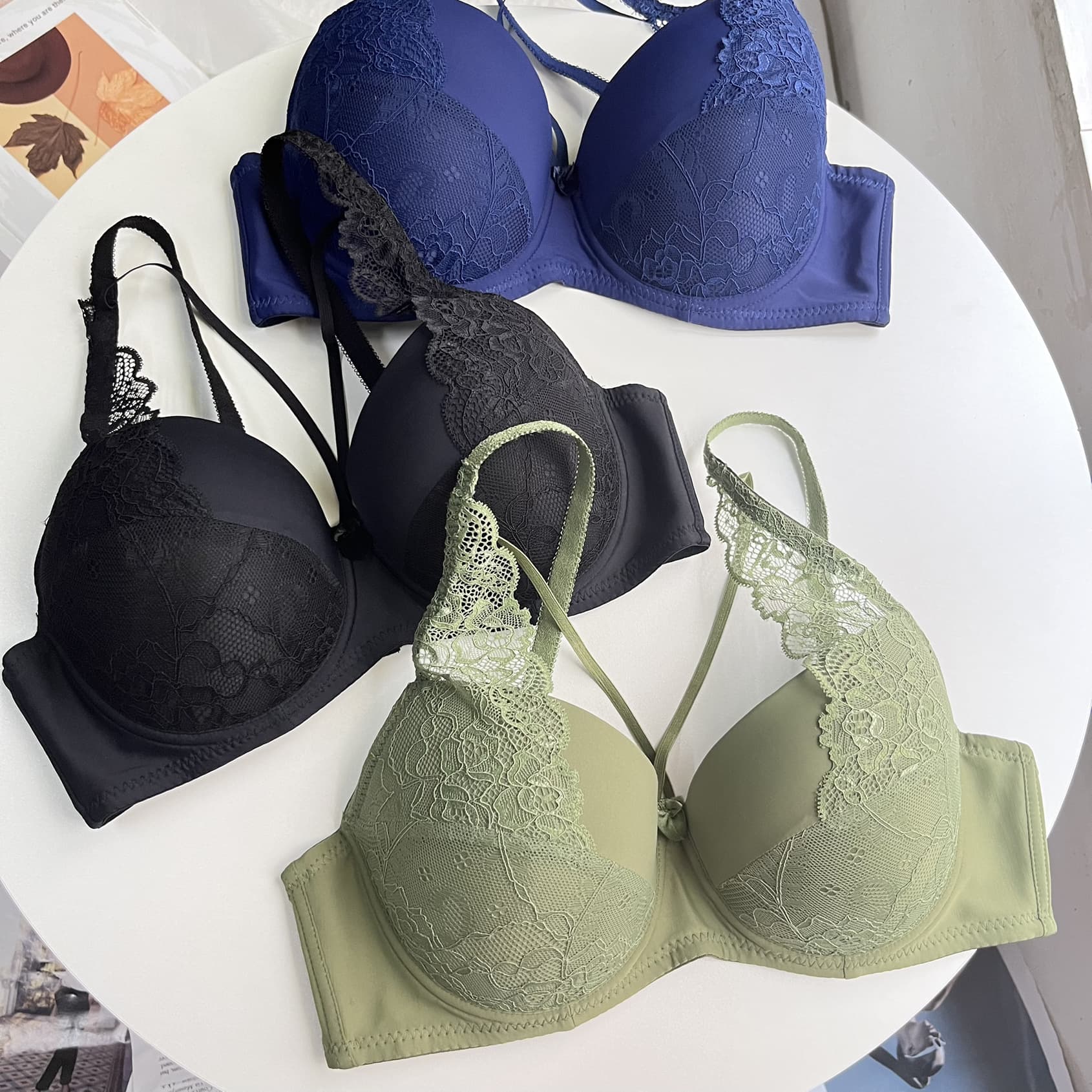French Sexy Lace Underwear Women Thin D Cup Large Bust Minimizing Bra Push-up Lift 200kg Plus Size Bra