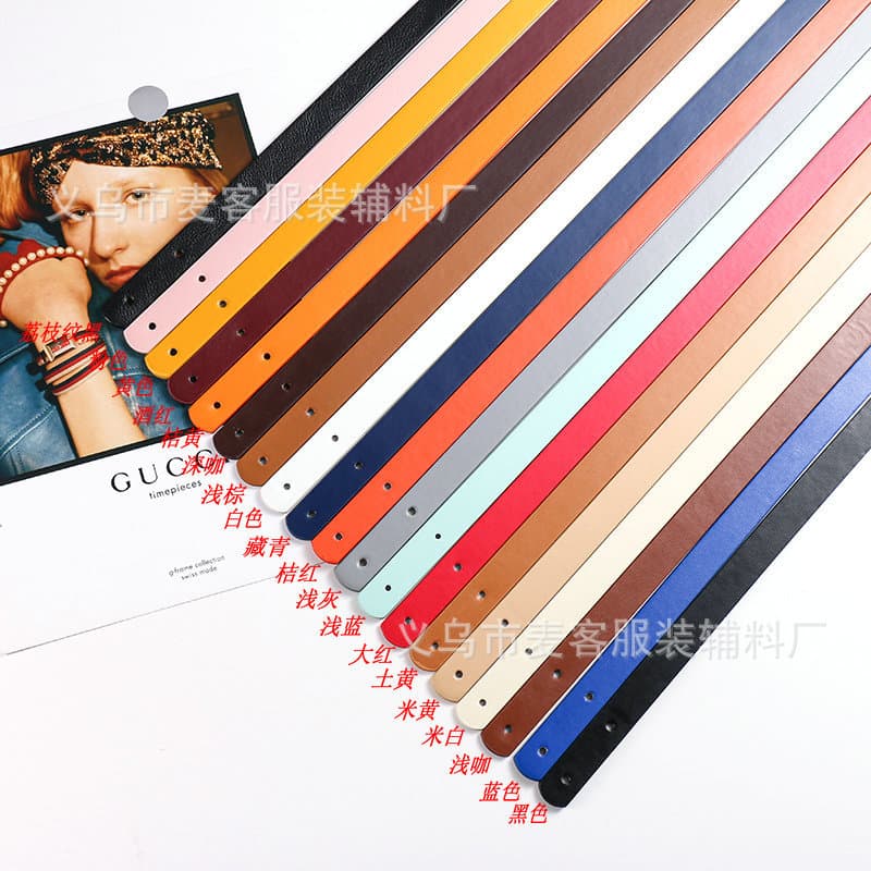 Artificial Leather PU Imitation Leather Straight Strip Bag Strap Letter Rivet Style DIY Handmade Bag Luggage Accessory (Includes Rivets) 25