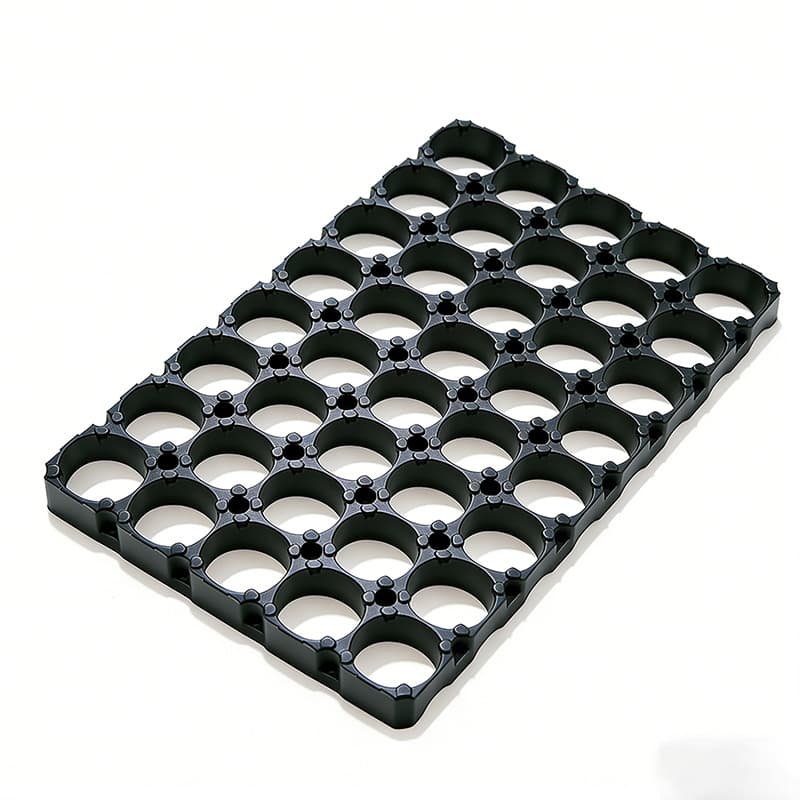 18650 stand lithium battery holder 5*8 plastic battery stand cylindrical battery stand handmade DIY battery pack accessories