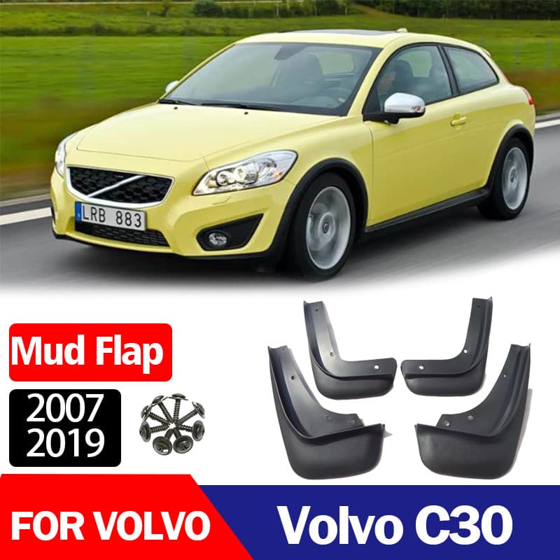 For Volvo C30 Mud Flaps Volvo C30 Tire Splash Guards Cross-border