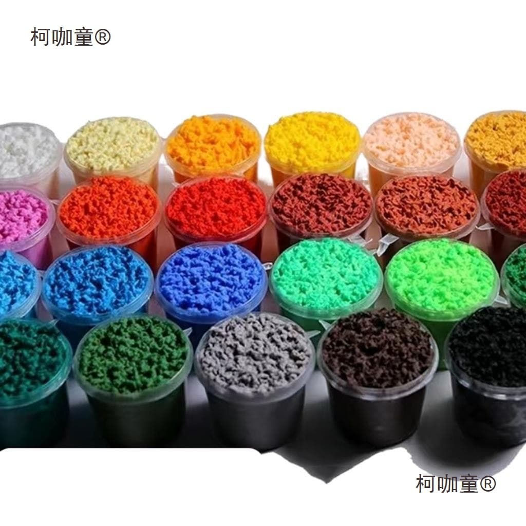 Pulp Mud Materials Colorful 3D Effect Team Building Student Activities DIY Handmade Kindergarten 24 Colors Bag Metabo Brand