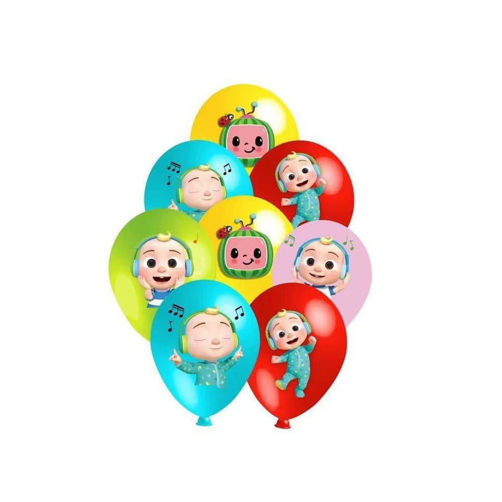 Watermelon Theme Baby Birthday Party Decoration Set Latex Balloons Background Decorations Round Shape Balloons for Children's Day