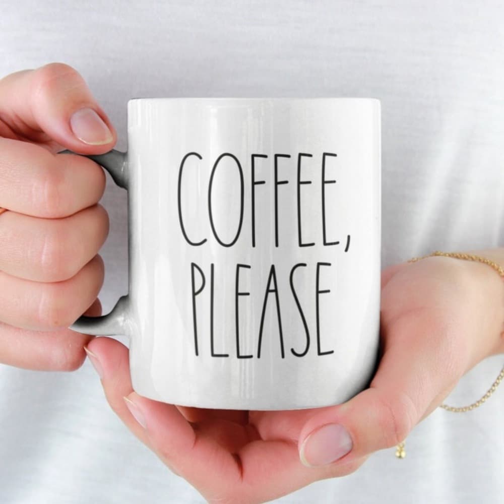 Popular cross-border mug, supports logo printing and DIY customization, office mug