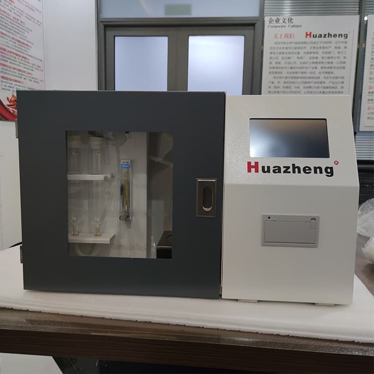 Huazheng Microcomputer Chinese Display Automatic Sulfur Tester, Coal Quality Instrument Rapid Sulfur Tester, Carbon-Sulfur Intelligent Analyzer
