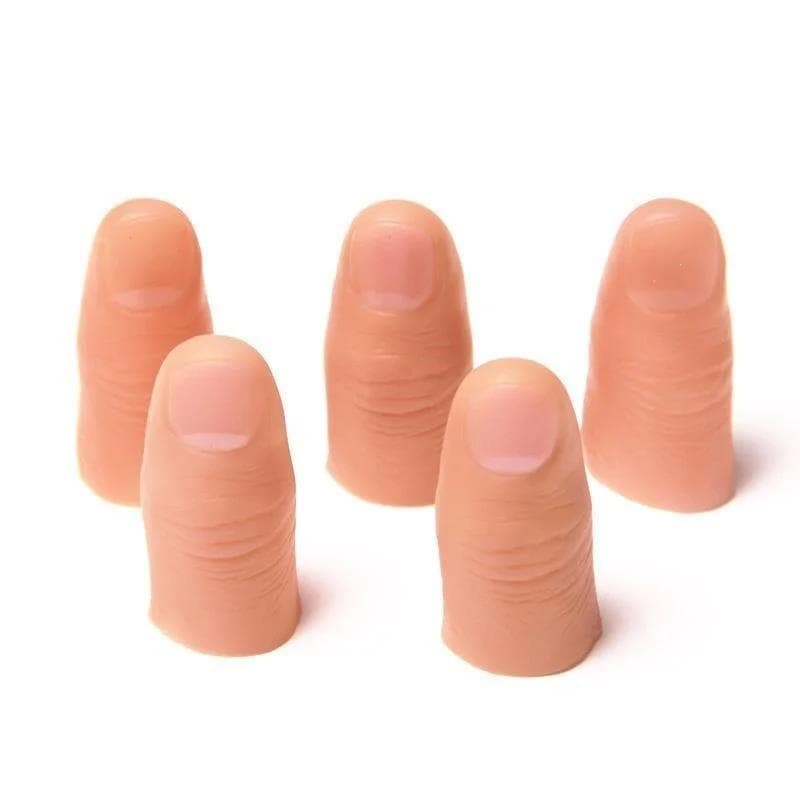 Soft and Hard New Unnamed Finger Protection Cover for Ring Finger, Prosthetic Magic Finger Silicone Fake Finger Tip Cover, Beauty Simulation