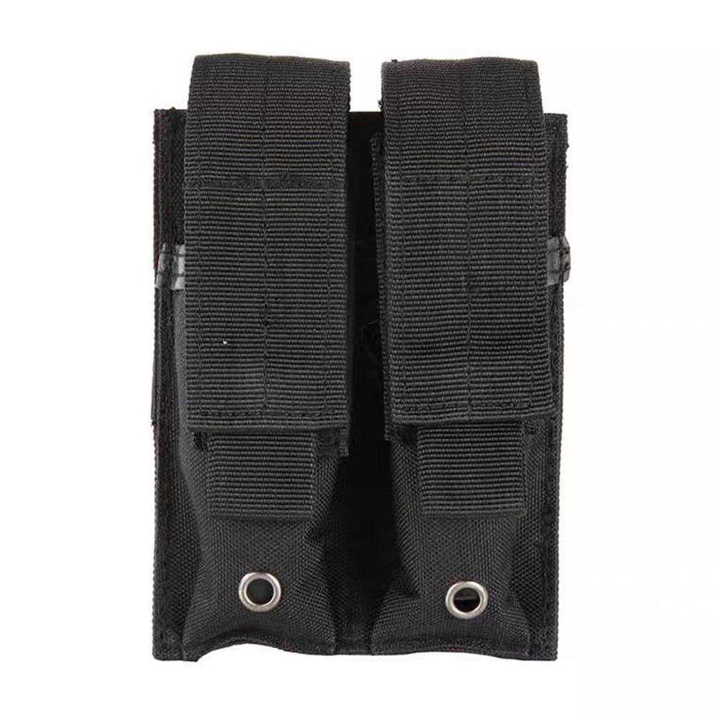 New Outdoor Tactical Small Double Magazine Pouch Military Vest Belt Accessory Pack - Large Stock Available