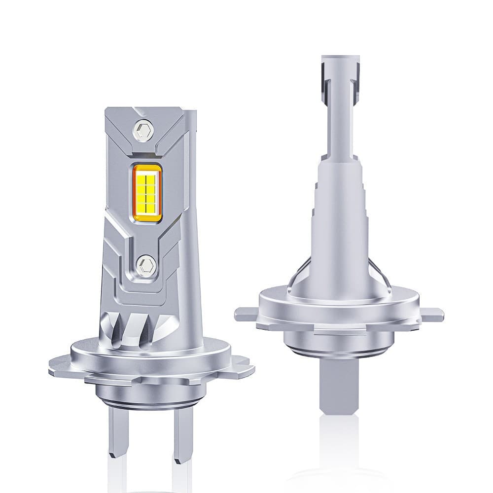 Cross-border Hot Selling Car Headlight D8 Plug-in Headlight H4 H11 H7 1:1 Focused Mini Integrated LED