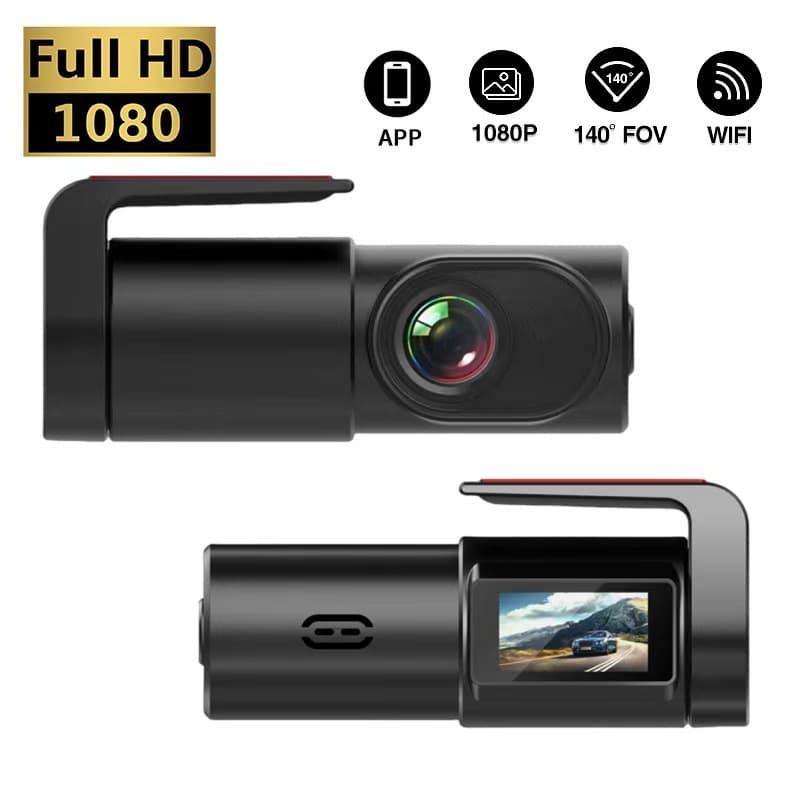Cross-border HD Dash Cam K8 Lipstick Car Wireless WiFi Phone Connectivity USB Dash Cam