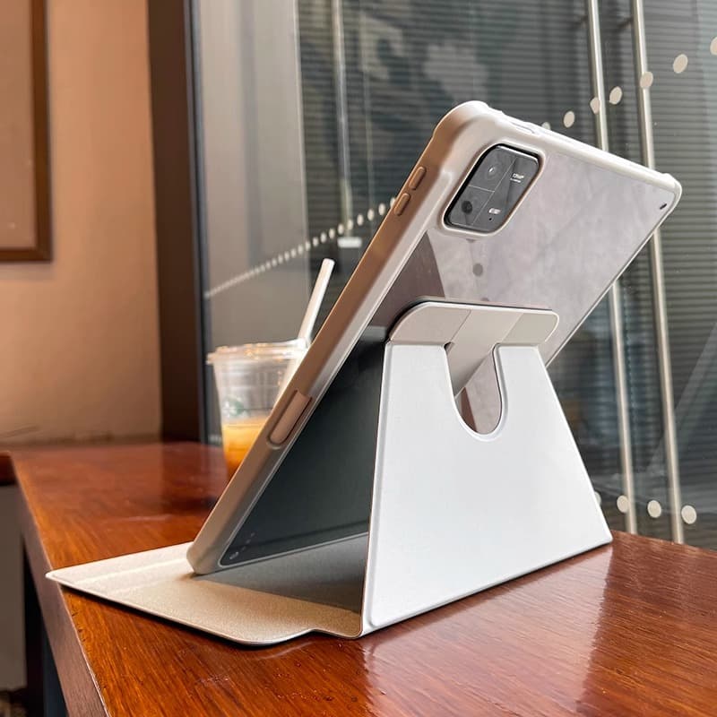 Special risk compatible with Xiaomi 6 protective case 360-degree rotation 5 shell Pro acrylic MiPad anti-bend drop airbag 11