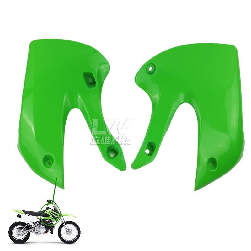 Kawasaki Dirt Bike Plastic Parts Front Left Right KLX110 Fairing BBR Front Side Panel Fender Fairing