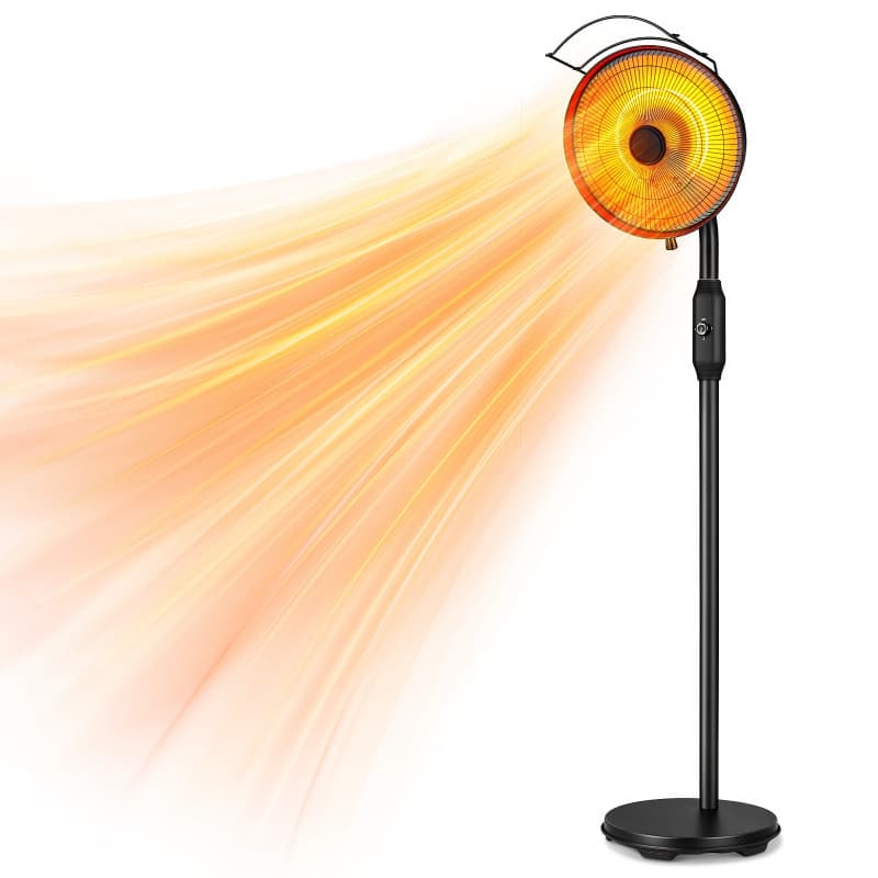 2026 New Cross-Border Drop Shipping Outdoor Patio Heater Electric Infrared Garden Patio Heater