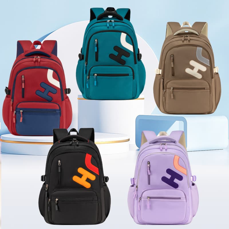 2024 New Elementary School Bag Grades 3-6-9 Older Children Middle School Students Large Capacity Backpack Wholesale