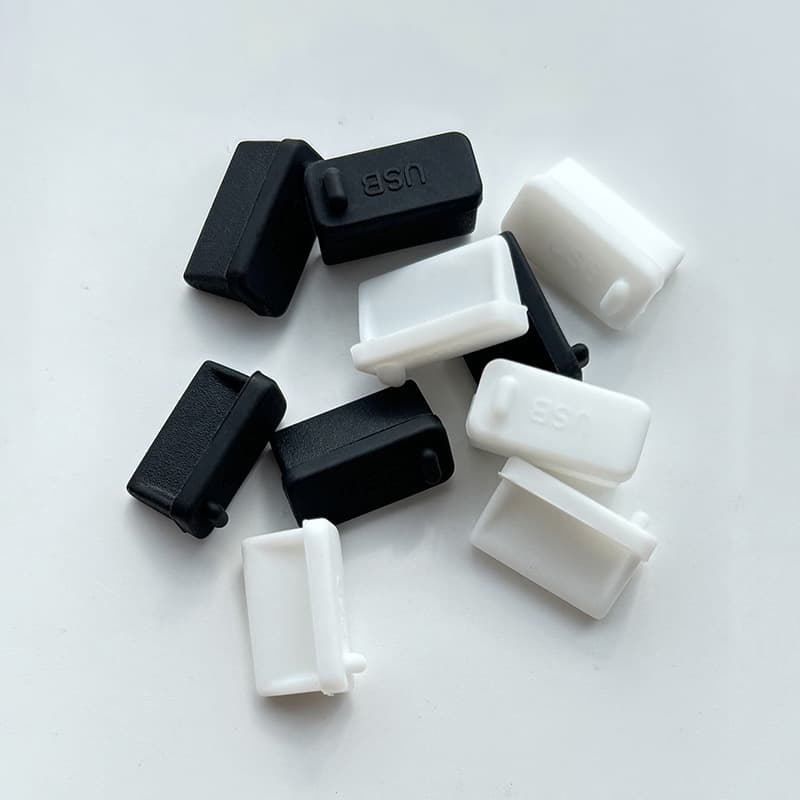 USB Female Port Dust Plug 2.0/3.0 Plug for Computer, Motherboard, Server Interface, Car Charging Port, Soft Rubber Plug
