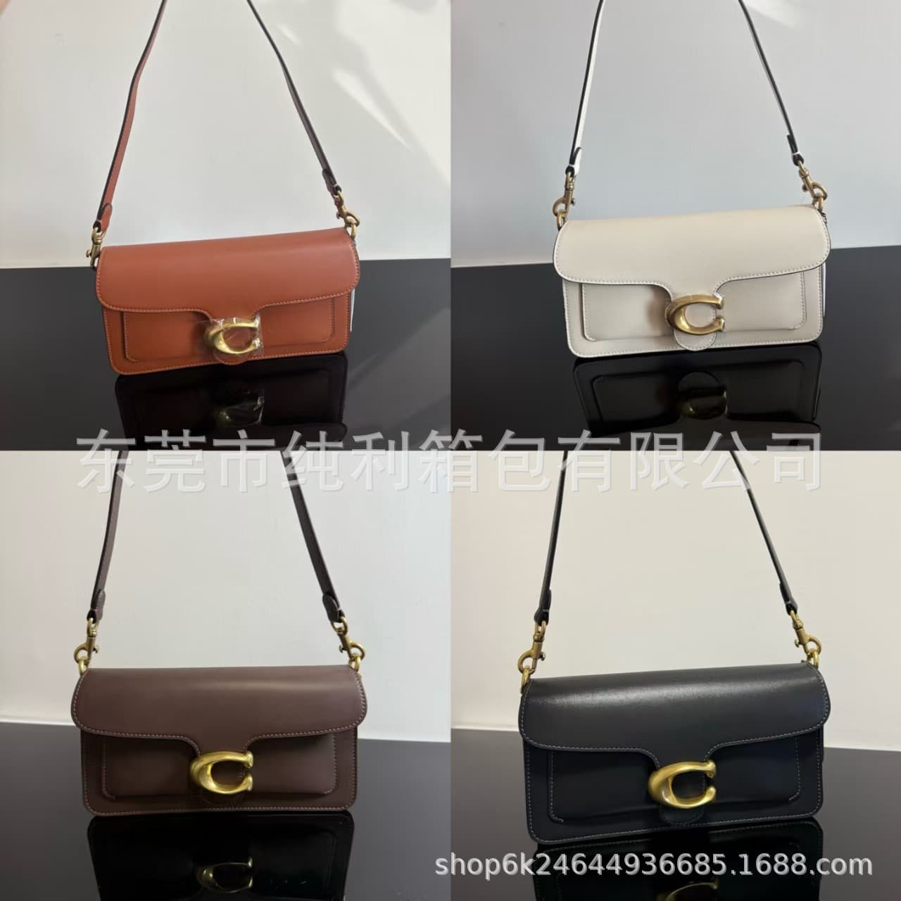 C's 2025 new SOFTTABBY26 single shoulder cross-body women's bag, high-end texture, solid color, simple and versatile small square bag