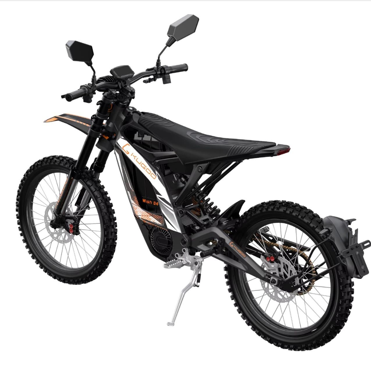Cross-border KUGOO wish 04 Black Ebike 3700W Electric Off-road Bicycle Low Carbon Steel