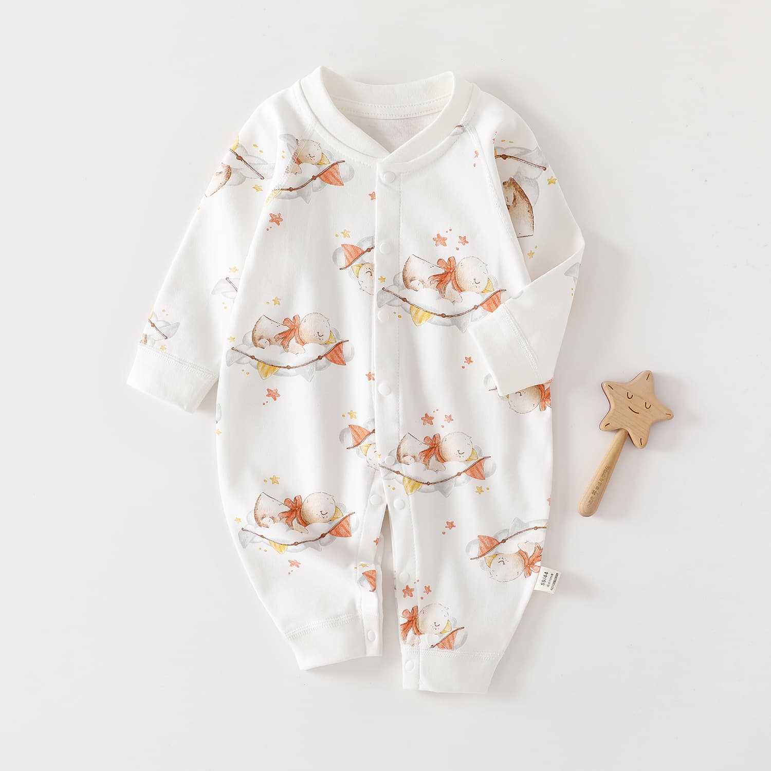 Baby Romper Spring Autumn 2025 New Cotton Newborn Infant Clothes Inner Layer Toddler Fall Outfit