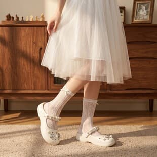 Pearl Mary Jane Shoes, Ballet Flats, Women's Crocs-style Slippers, Outdoor Slide Sandals, House Slippers