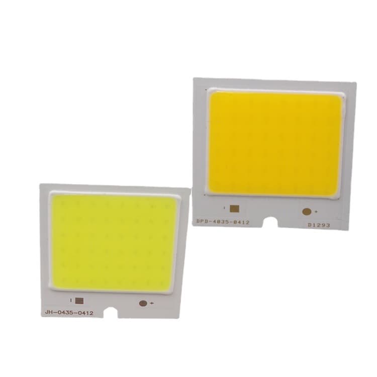 4035mm White Light 12V 5W COB LED Integrated Chip Square Surface Light Source Ultra Bright Car Light