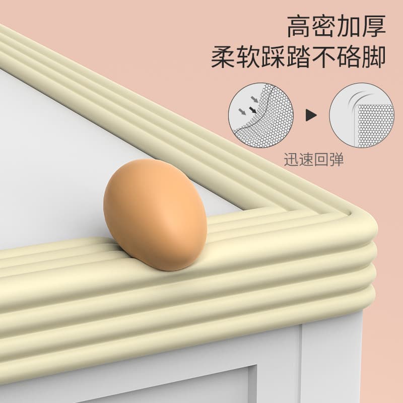 Ladder foam anti-slip mat for dormitory floors, a must-have for climbing stairs and upper floors.