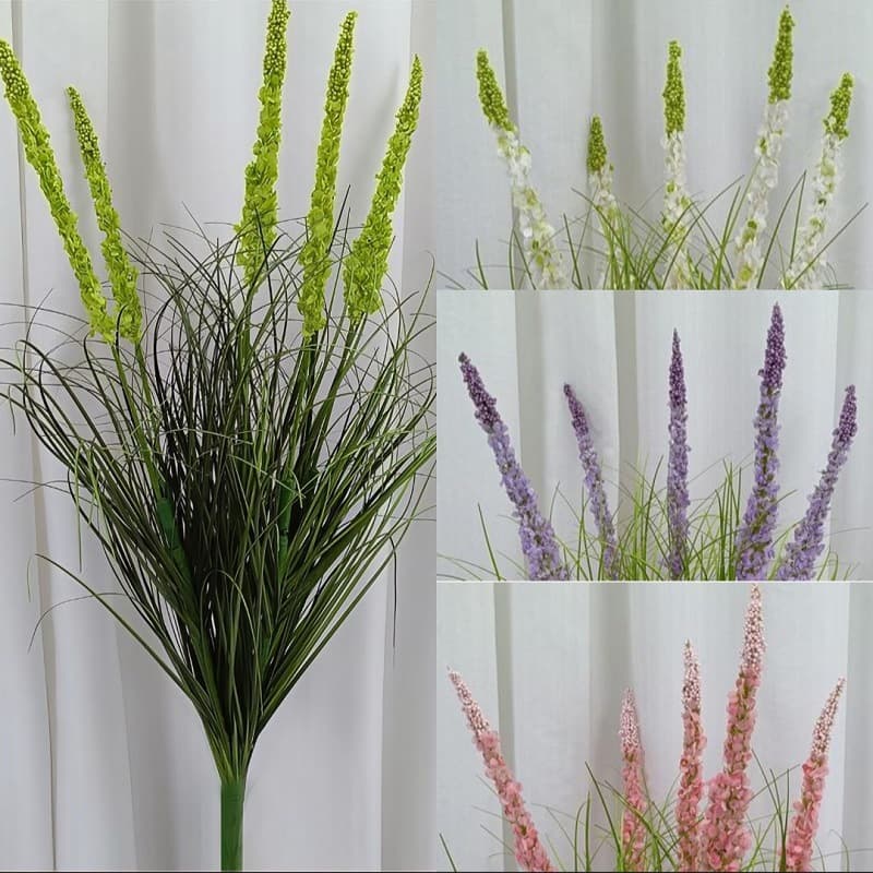 Cross-border Artificial Flower DIY High-End Realistic Hyacinth Bouquet Finished Small Bouquet Decoration