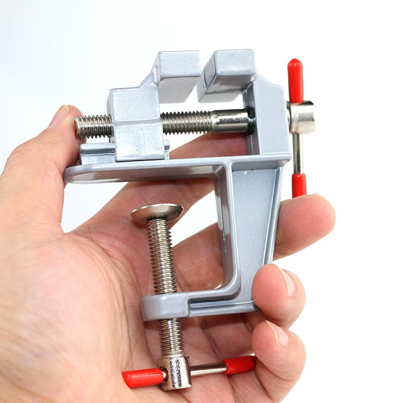DIY Tool Mini Universal Bench Vise Small Table Vise 360-Degree Rotating Micro Vise