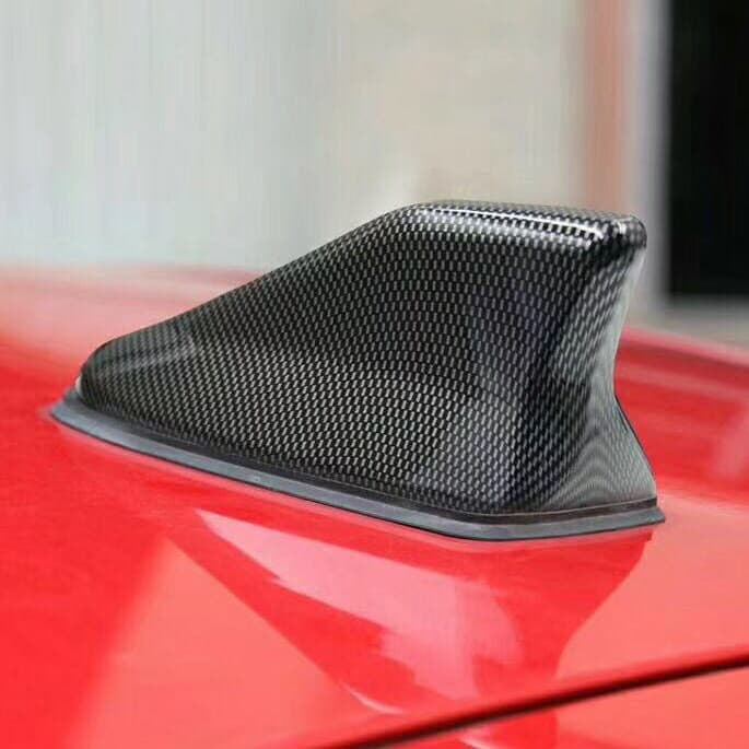 Car Shark Fin Antenna Decoration, No Drilling Required, Second Generation Antenna Tail Fin Modification, Dedicated with Signal Radio Antenna