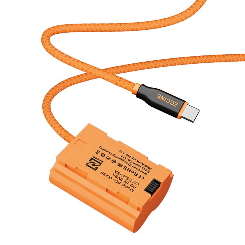 ZGCINE Overseas Version USBC-W235 Virtual Battery Compatible with Fujifilm XS20, XT5, XT4, and GFX100S