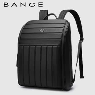 BANGE New Business Backpack for Men Casual Double Shoulder Backpack Business Travel Laptop Bag Women's Fashion Men's Bag