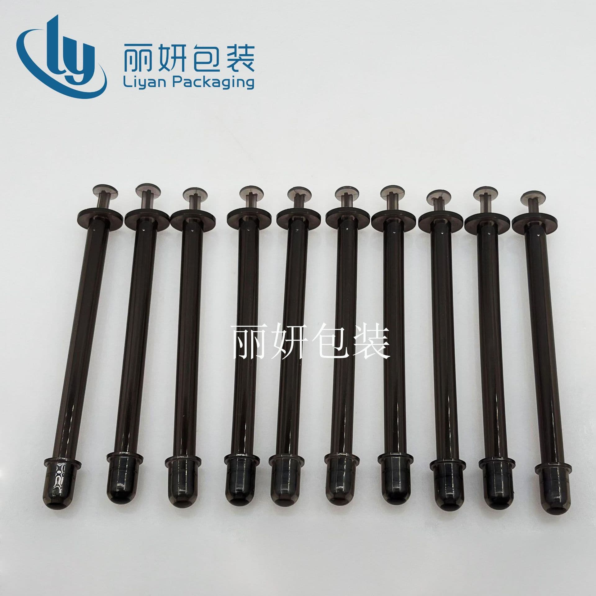 Plastic 3g Private Gel Small Black Tube Disposable PP Applicator Gynecological Gel Tube Drug Delivery Device Packaging Wholesale