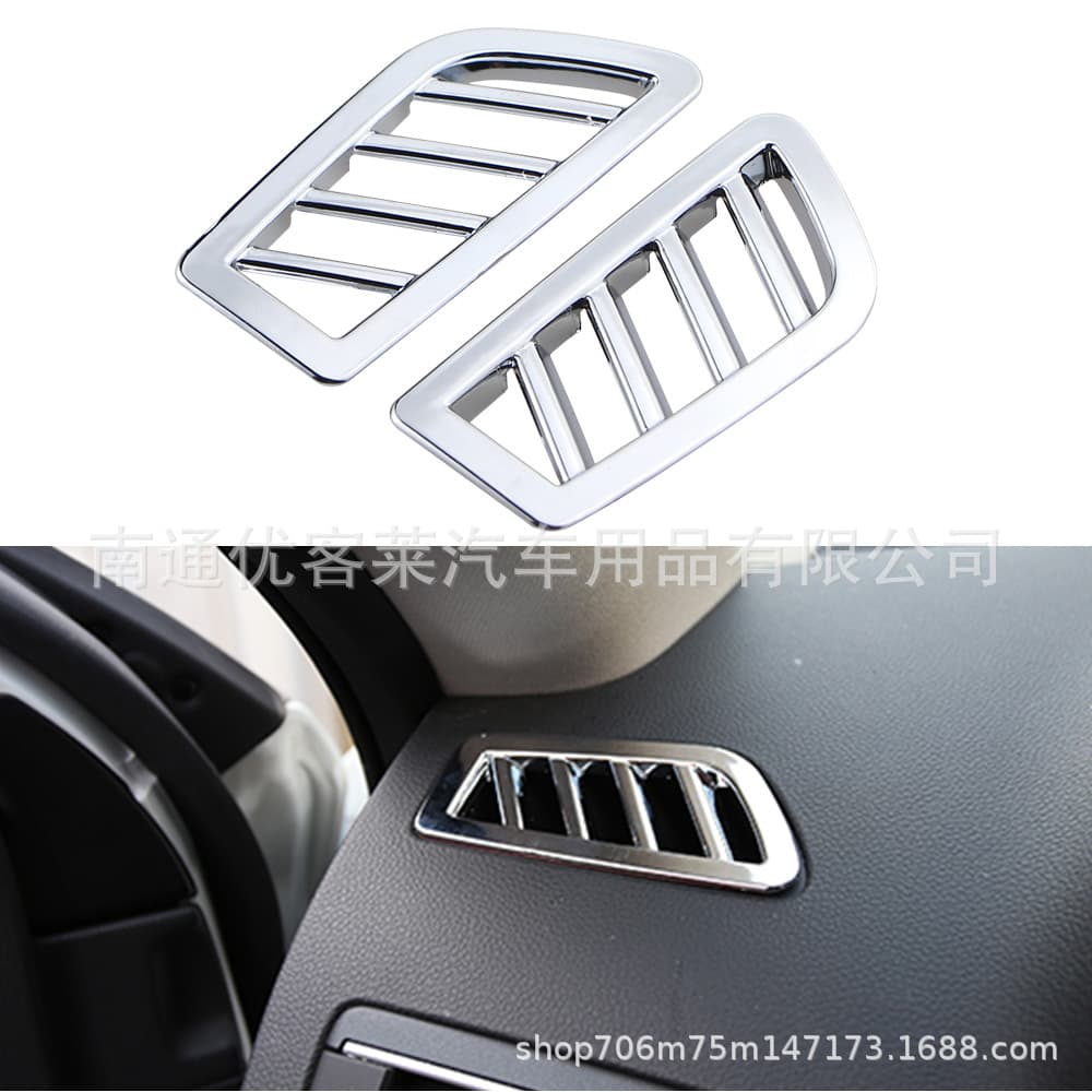 Suitable for Renault 16-18 Koleos special front air conditioning outlet decorative sequin sticker modification accessories