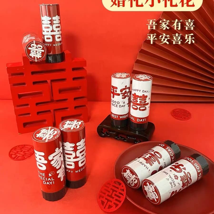 Wedding New Year Celebration Confetti Cannon Party Popper Fireworks Wedding Supplies Spring Confetti Cannon