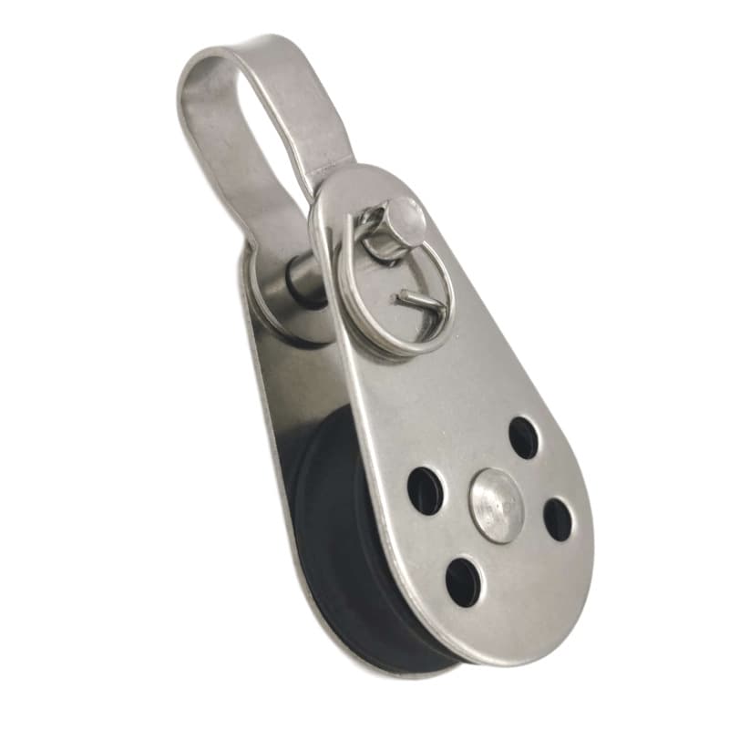 Stainless Steel Nylon Pulley Sailboat Pulley Raft Pulley Yacht Marine Pulley Sailboat Accessories