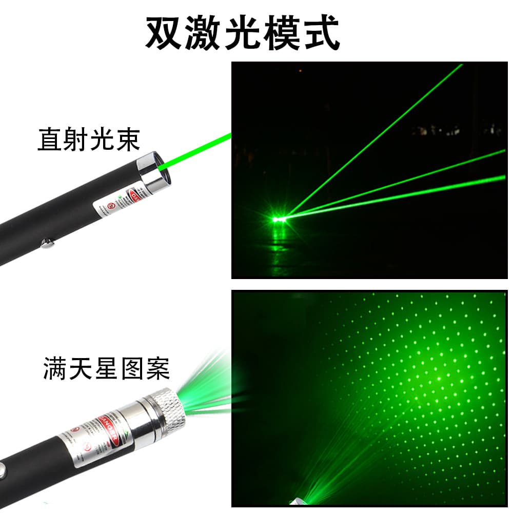 203 High-Power Laser Pointer, Red Laser Indicator, Flashlight Pen