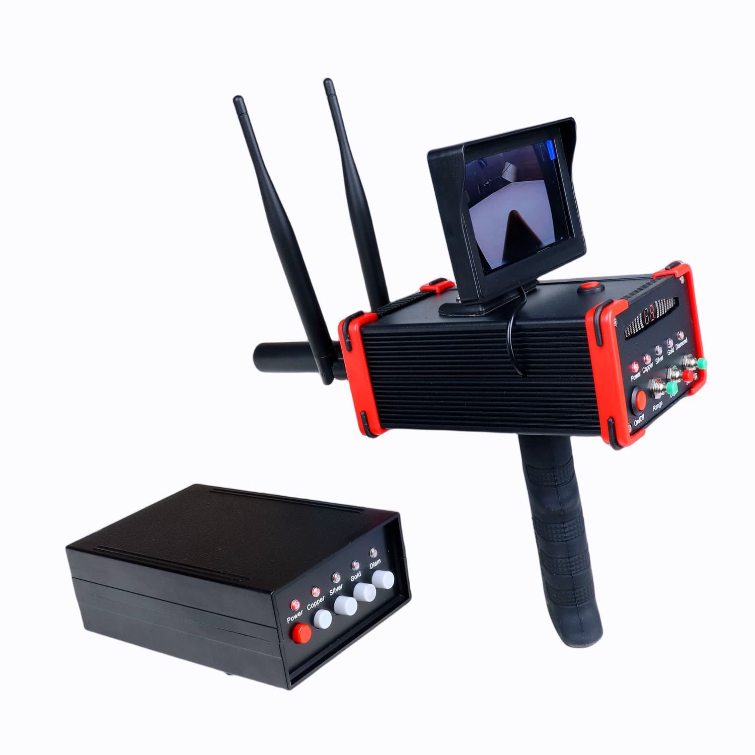 Cross-border Hot-selling Remote Underground Metal Detector Large Depth Large Range Underground Gold and Silver Scanning Detector