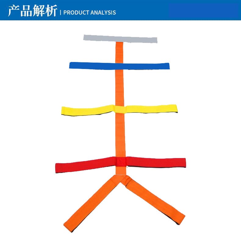 Cross-border exclusive spine board straps, emergency straps, safety straps, tie-down straps, spider straps