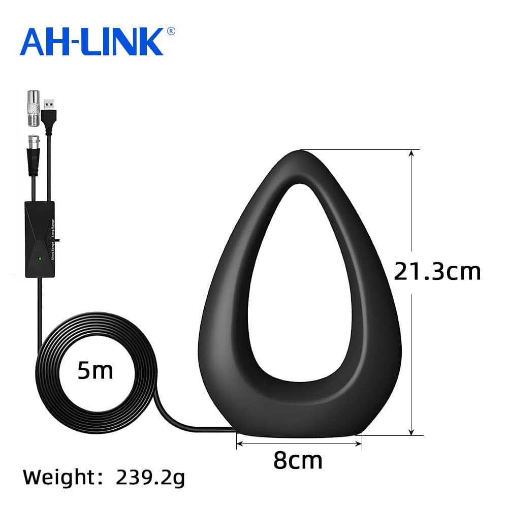 HD Digital TV Antenna Amplifier 4K Cross-Border TV Amazon ATSC Indoor/Outdoor HDTV