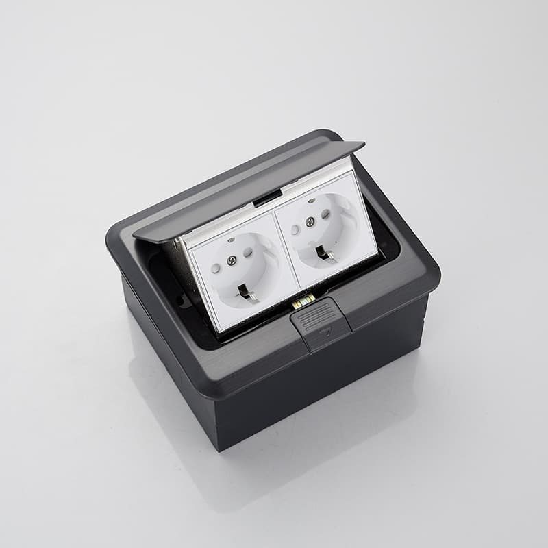 American Style Pop-Up Floor Socket for Export Cross-Border, Stainless Steel European Floor Socket, Thai and American Styles