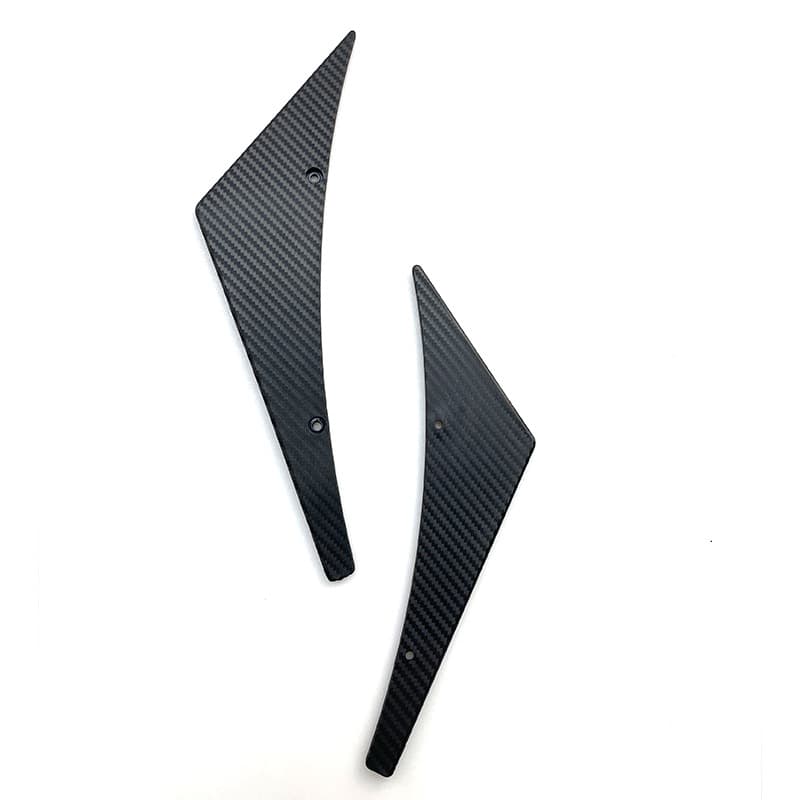 Universal Car Wind Knife Modification Carbon Fiber Front Splitter Lightweight Body Kit