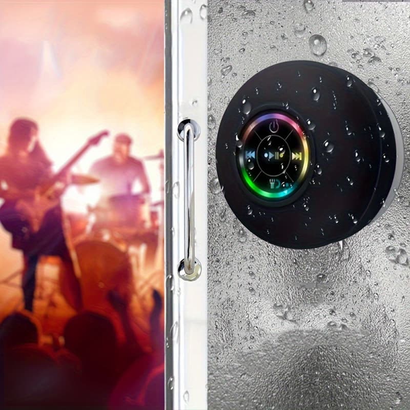 2026 New Cross-border Drop Shipping Bathroom Speaker Wireless Bluetooth with USB Charging 400mAh