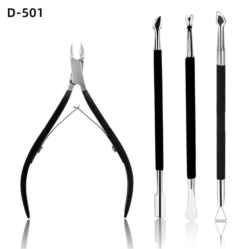 Manicure Tool Set D501 Stainless Steel Nail Clipper Dead Skin Scissors Kit For Removing Dead Skin Ingrowing Nails