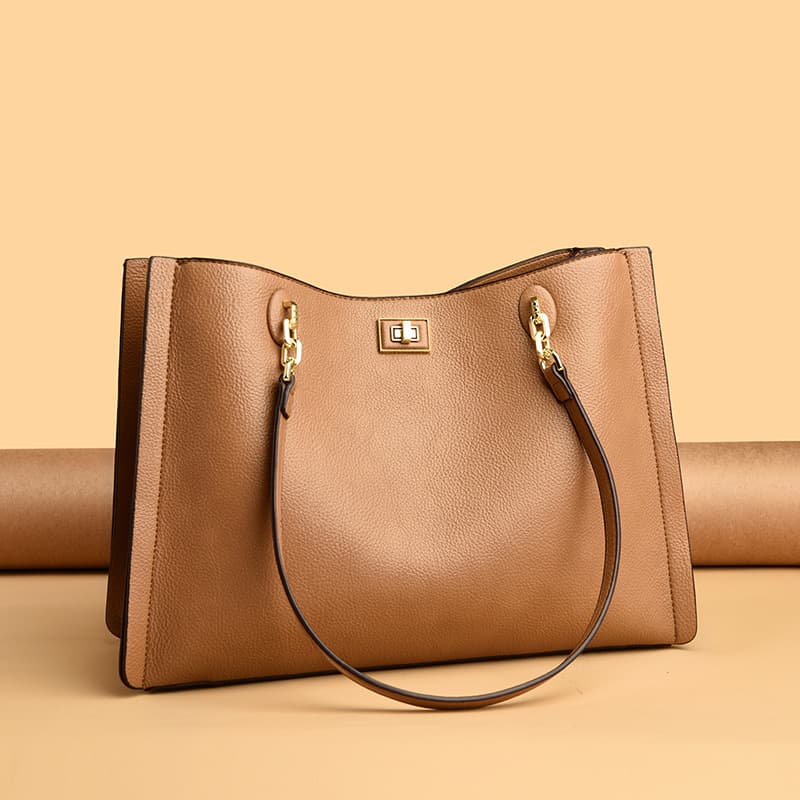 Cross-border new women's bag Tote single shoulder business commuting office worker can hold file bag Internet celebrity hot style women's bag