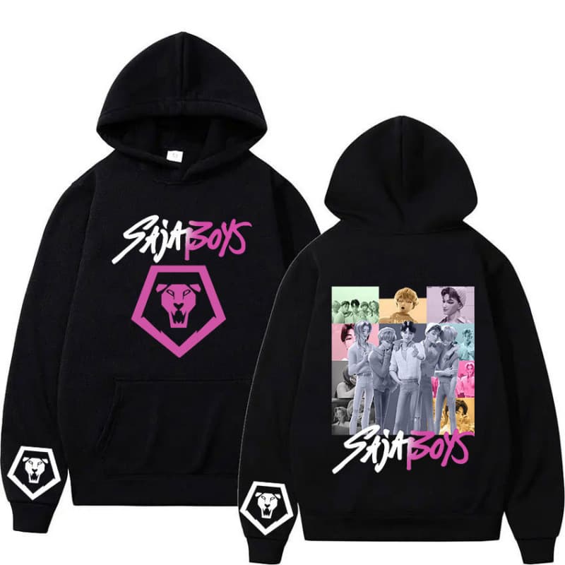 K-pop Saja Boys Demon Hunters Film 2025 Graphic Hoody Men Wo