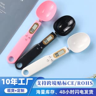 Electronic Measuring Spoon Scale, Small Household Digital Spoon Scale for Kitchen Ingredients, Food, Cat Food Weighing in Grams