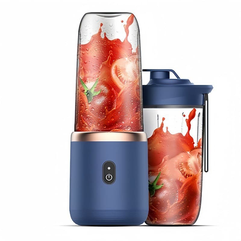 Six-Blade Portable Rechargeable Mini Juicer Cup for Home Use, Fully Automatic Multifunctional Juice Cup, Factory Direct for Cross-Border Sales