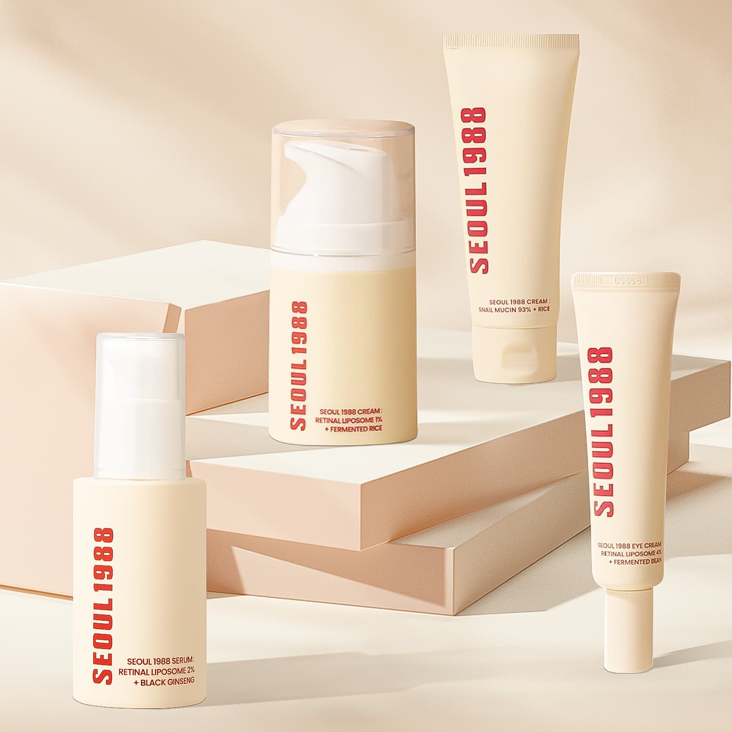 Cross-border 1988 Series Eye Cream Essence Rice Face Cream Niacinamide Moisturizer Seoul 1988 Eye Cream