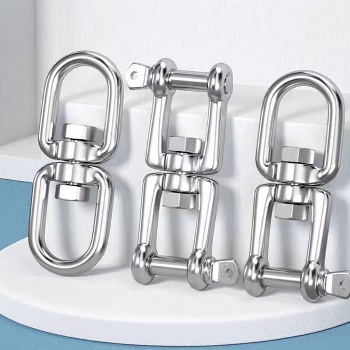 Source Factory Swivel Ring 304 Stainless Steel Universal Swivel Ring Chain Buckle XX Universal Swivel Ring E18