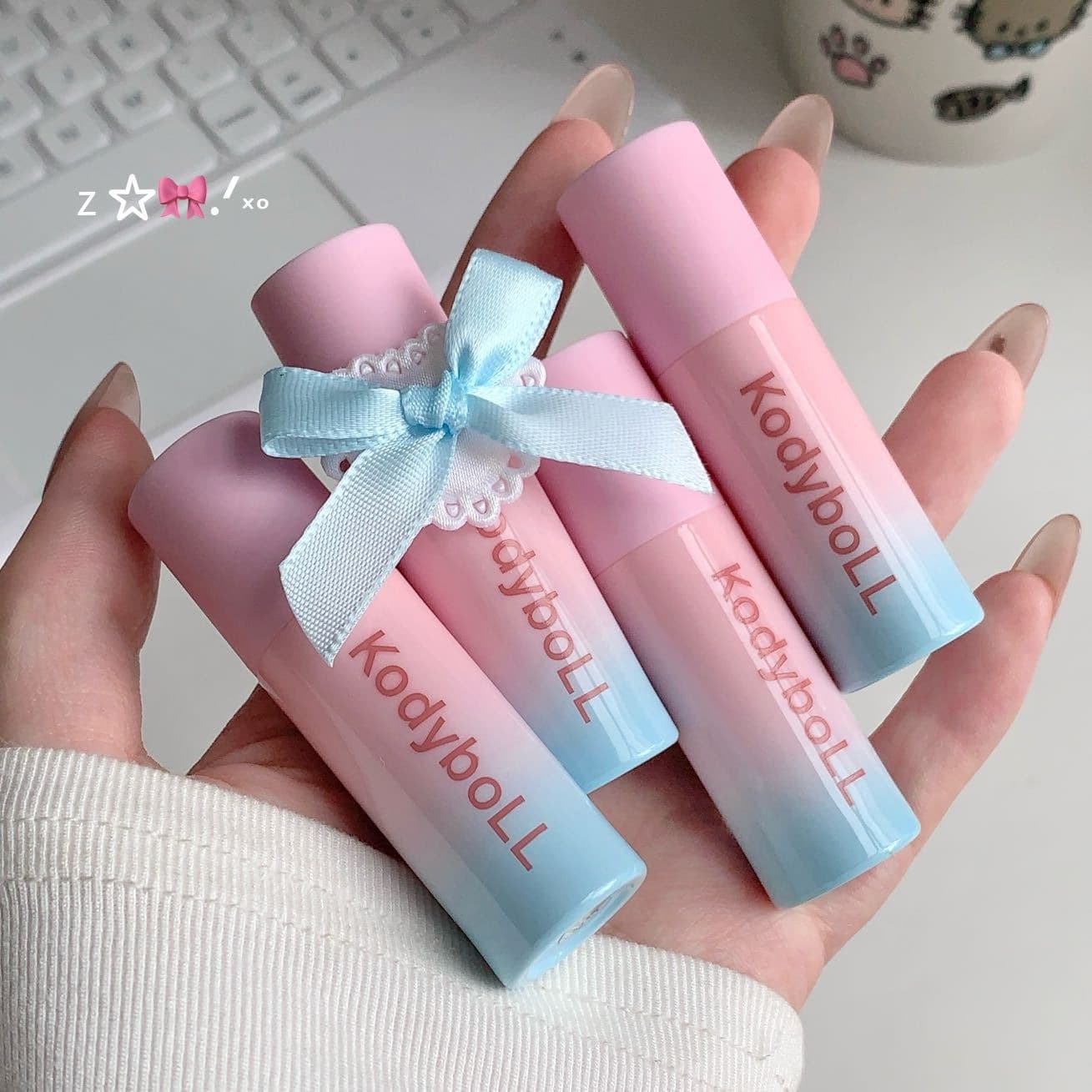 Kodyboll soft matte lip glaze matte velvet matte lipstick lip glaze moisturizing matte whitening