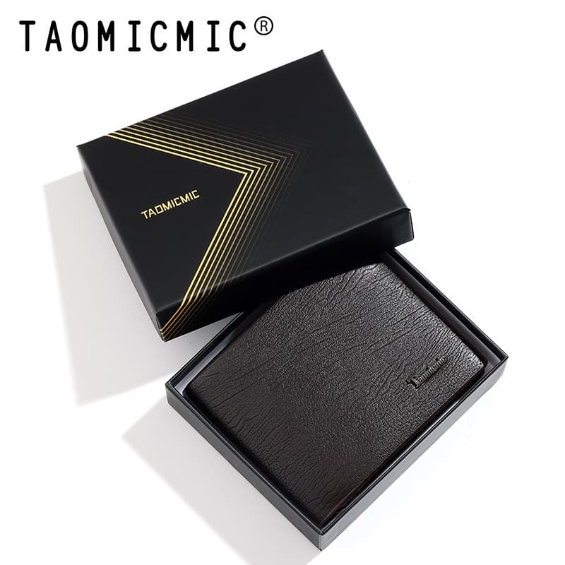 Yueqiankai New TAOMICMIC Men's Wallet Box High-End Gift Box